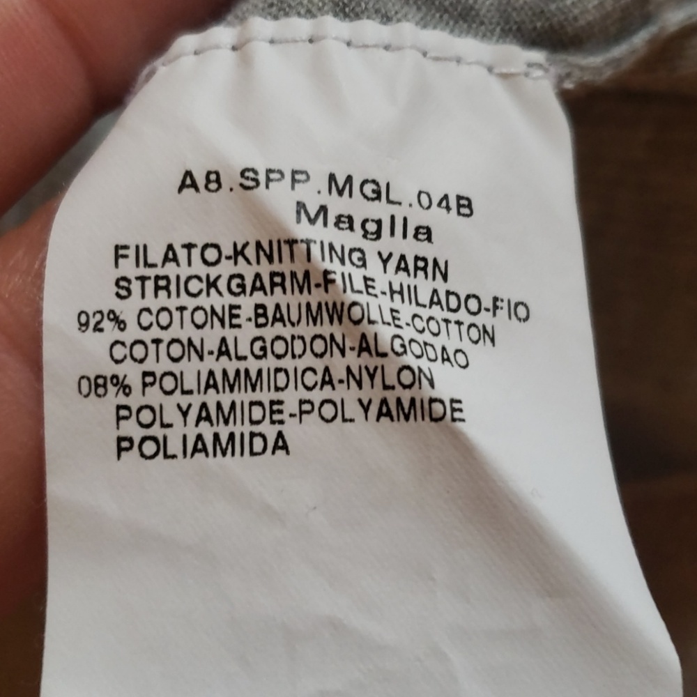Sportmax Code Pullover Emblem Light Euc Sweater - image 7